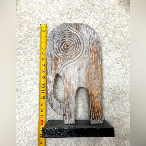 Pier One Wood Elephant - Picture 2 of 7